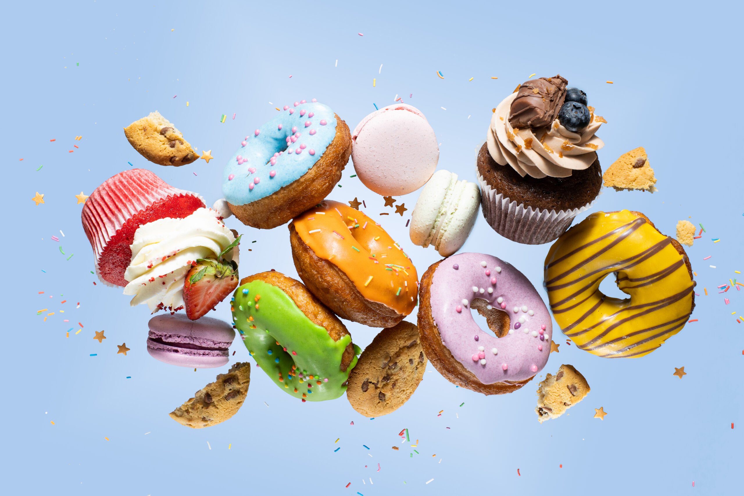 Delicious pastries